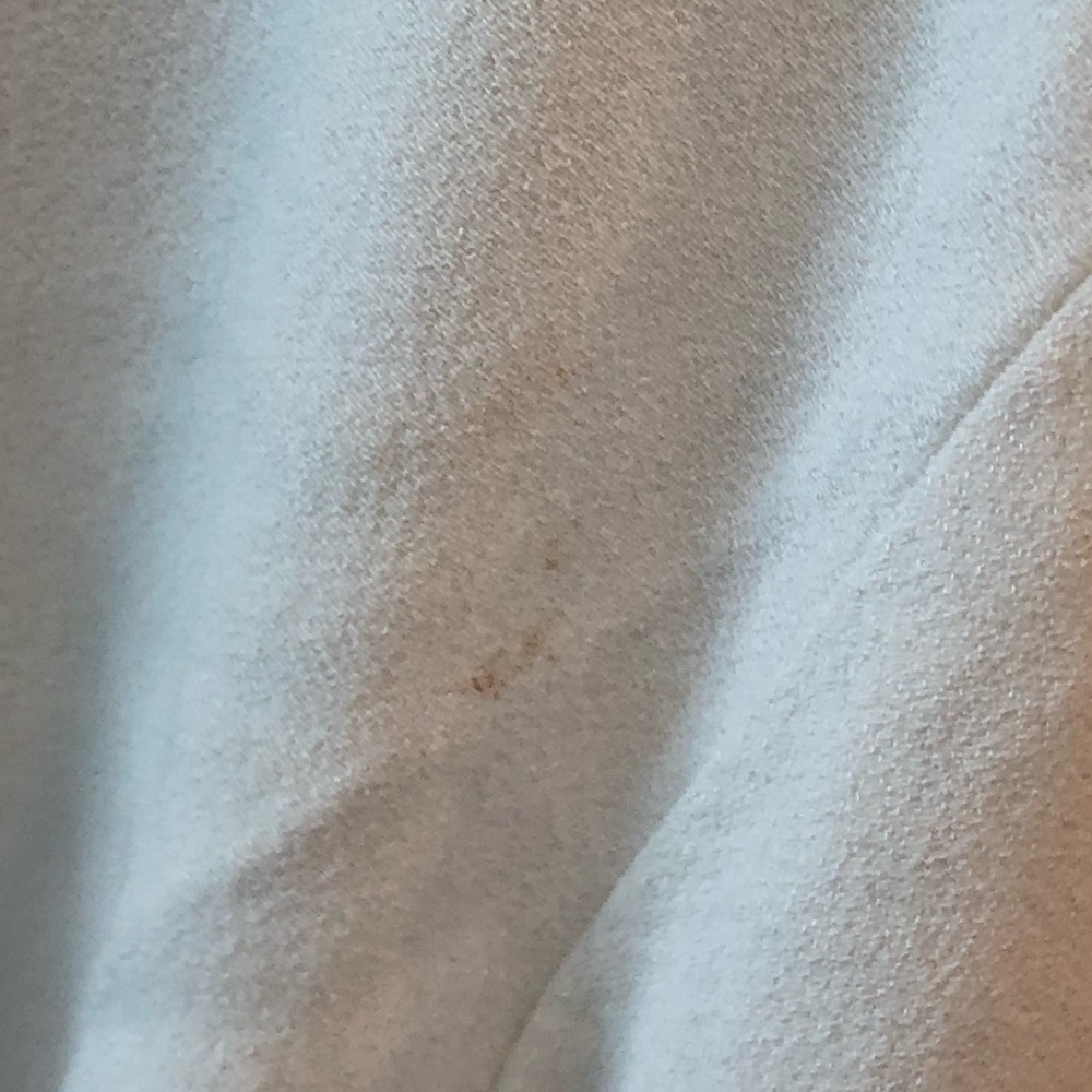 Maje Lorni Crepe V Neck Top In Ecru - Picture 12 of 14